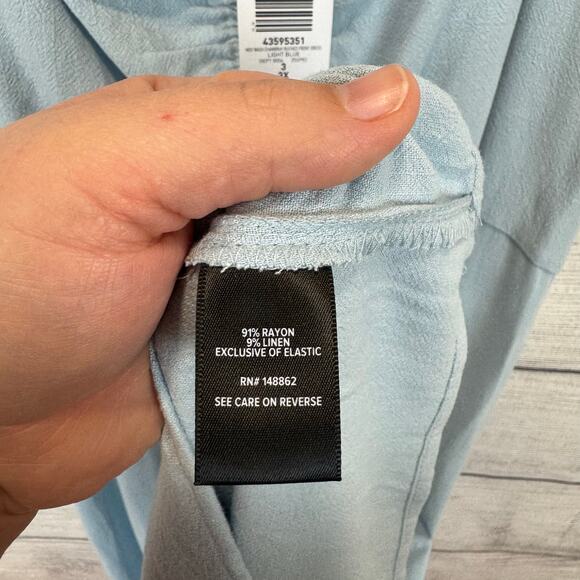 Torrid Plus Size Light Blue Chambray Ruched Front Cut Out Midi Dress Size 3X - Picture 6 of 8